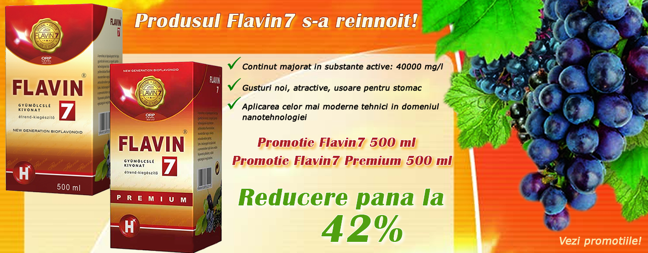 Flavin7 si Flavin7 Premium Promotii Vita Crystal